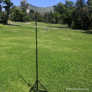 3D 180 degree video recording, Science of Contemplative Landscapes